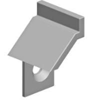 ALUTECH:401714000 - Заглушка нижняя  WD-40.01R-BR фотография